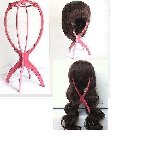 4 Pieces Of Foldable Detachable Wig Stands Mannequin
