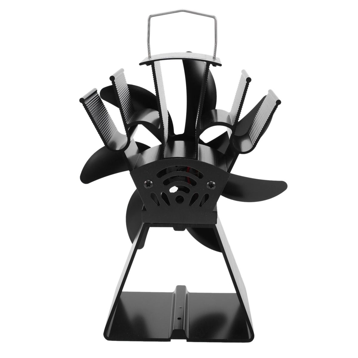 7 s Heat Powered Stove Fan Black Firep Log Wood