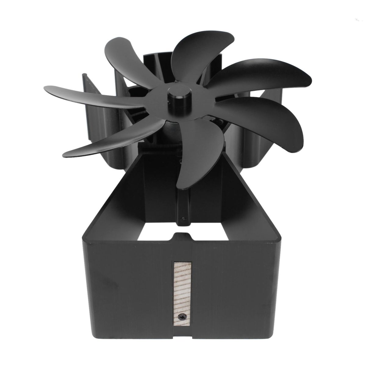 7 s Heat Powered Stove Fan Black Firep Log Wood