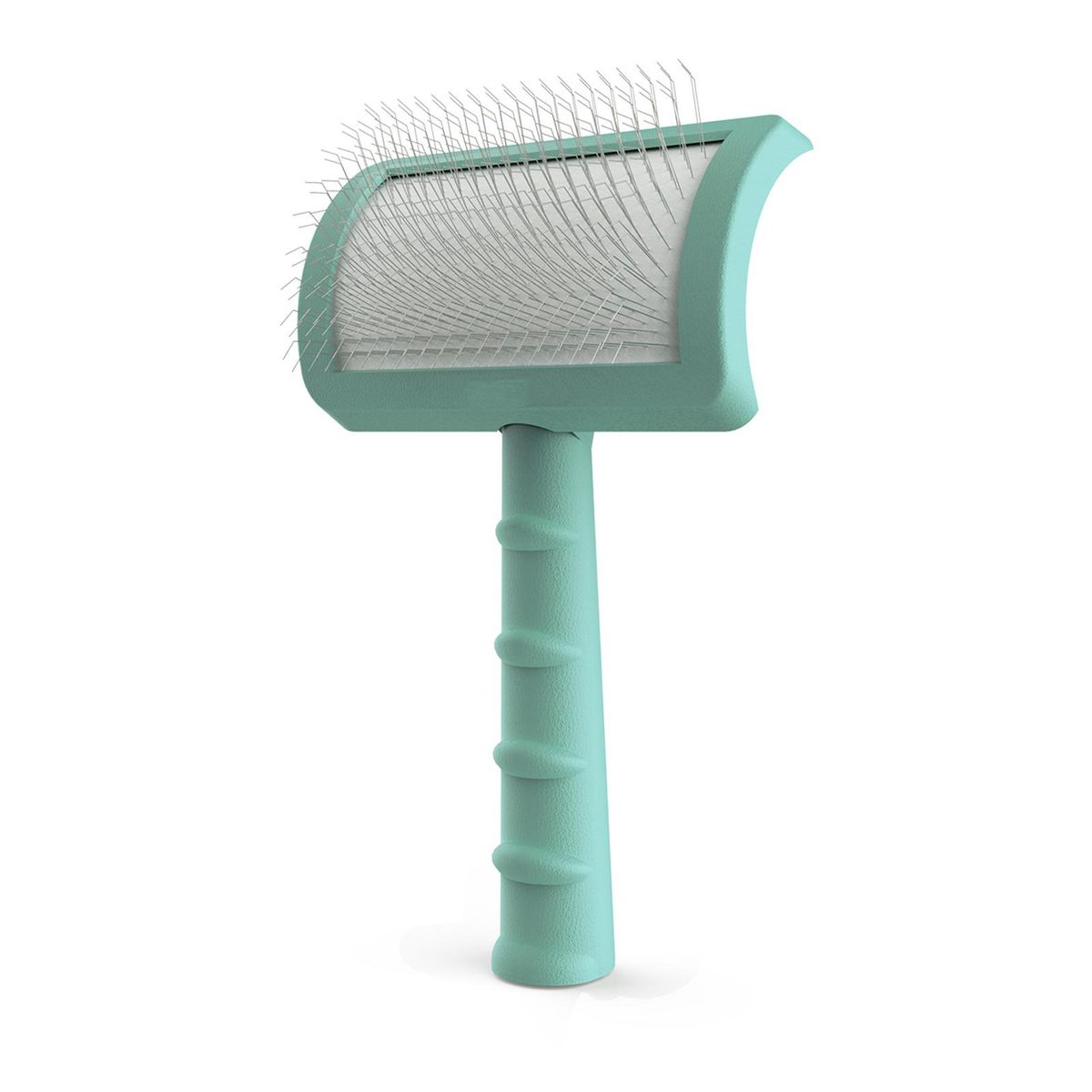 Pet Cleaning Brush Pet Cat Dog Long Hair Brush Grooming Comb Light Blue