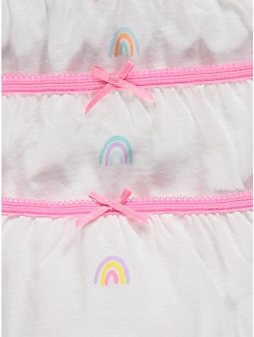 Rainbow Print Full Briefs 10 Pack