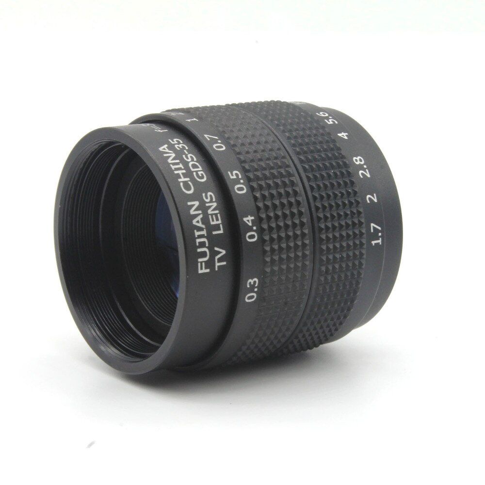 High Quality Fujian CCTV 35mm F1.7 Lens C Mount For Sony NEX-5 NEX-3 NEX-7 NEX-5C NEX-C3 NEX