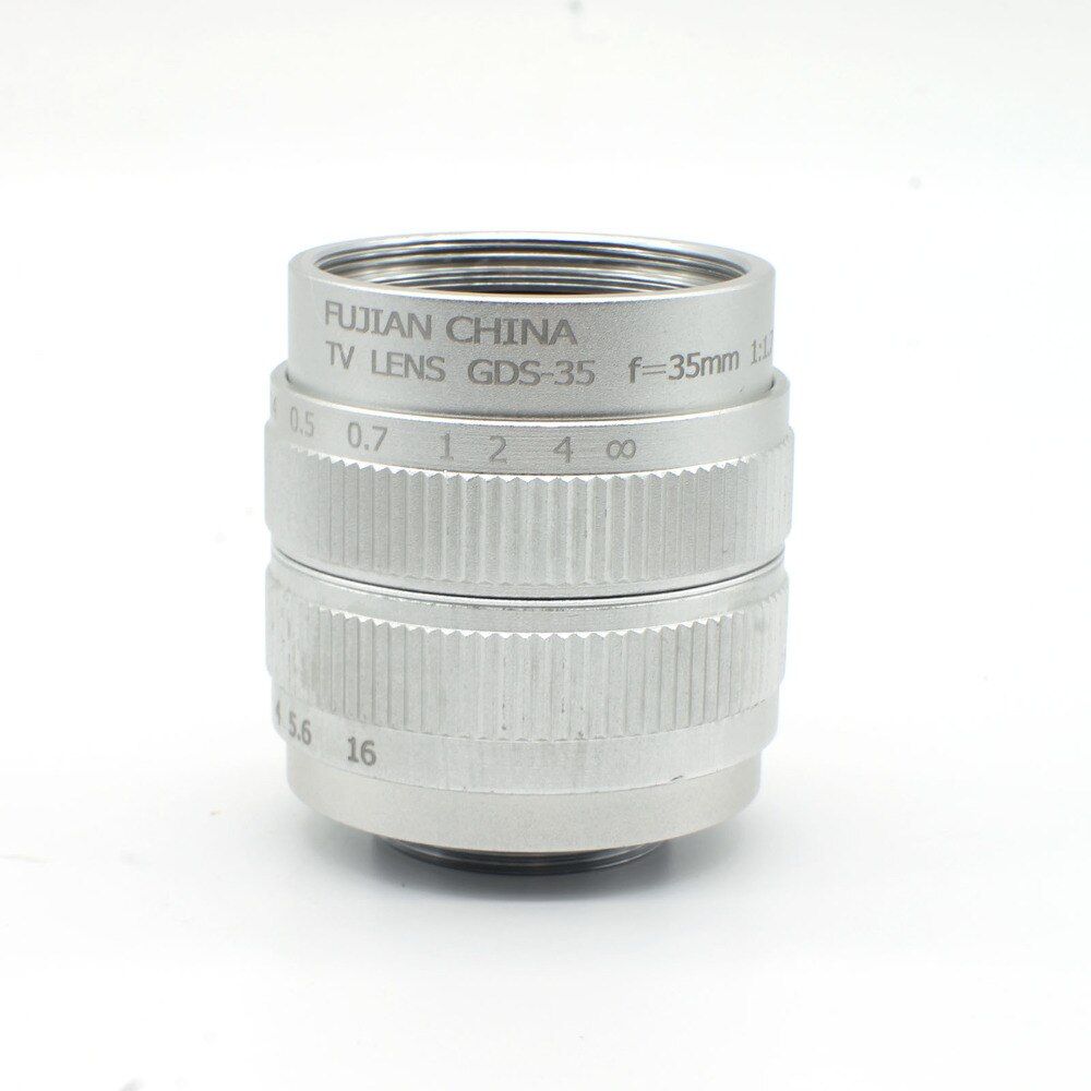 High Quality Fujian CCTV 35mm F1.7 Lens C Mount For Sony NEX-5 NEX-3 NEX-7 NEX-5C NEX-C3 NEX