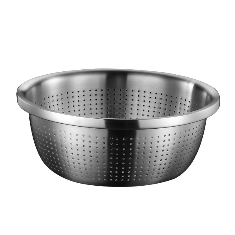 Multifunctional Stainless Steel Drain Basin Rice Sieve