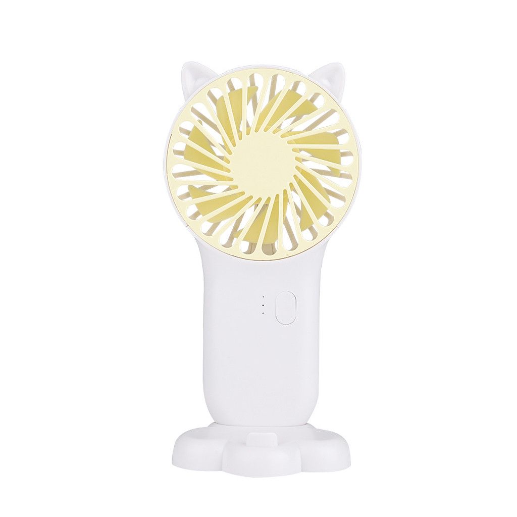 Battery Ventiladors Handy Outdoor Built-in #MAY USB Portable 1PC For Handheld Fan Air Mini Fan Cooling Rechargeable Home 800mAH
