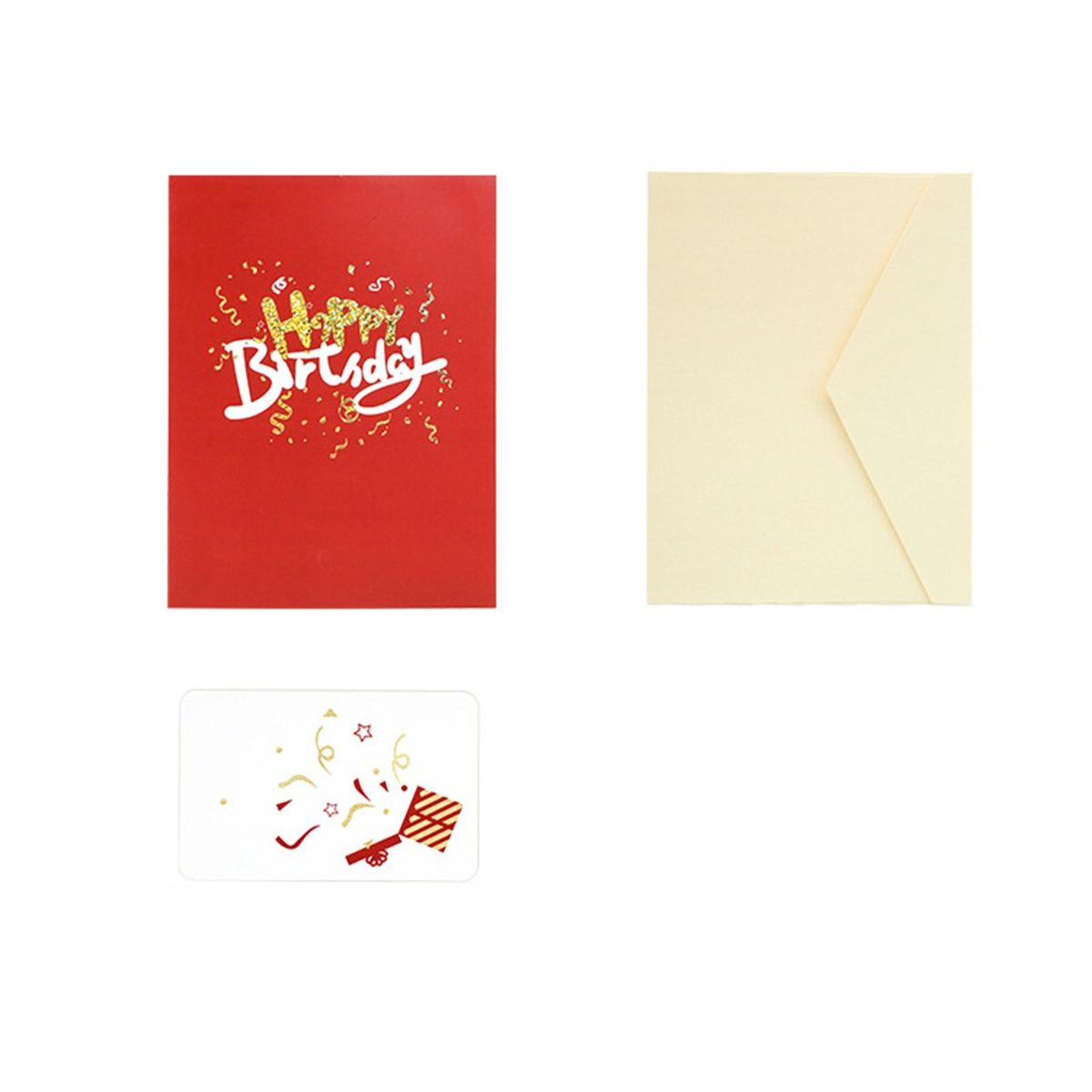 3d Birthday Card 3d Birthday Cake Greeting Card Set Express for Kids
