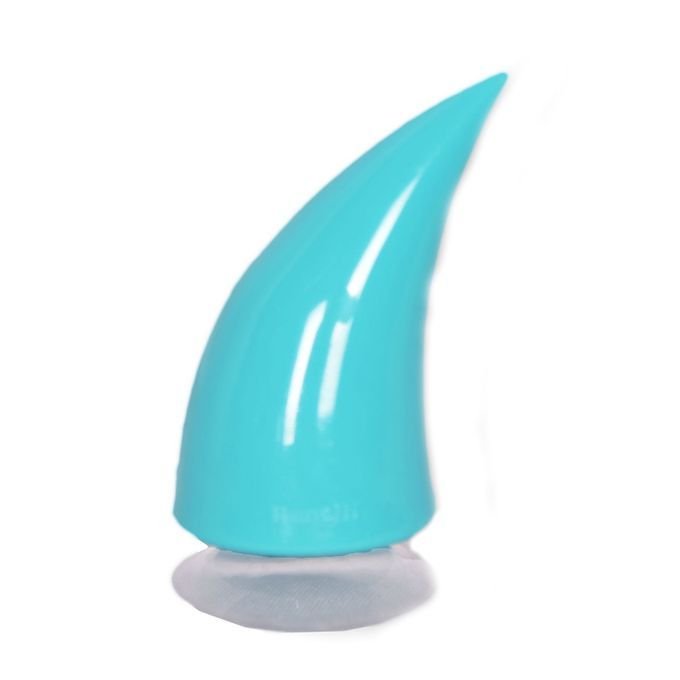 1Pc Motorcycle  Cool Devil Ox Horn Decor-Sky Blue