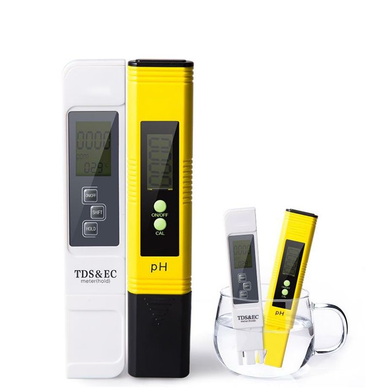 Tester Liquid Fish TSD Detector Pool Water Tank Experiment PH Meter PH Value Aquarium Cosmetic Test Digital Pen Electric LCD For
