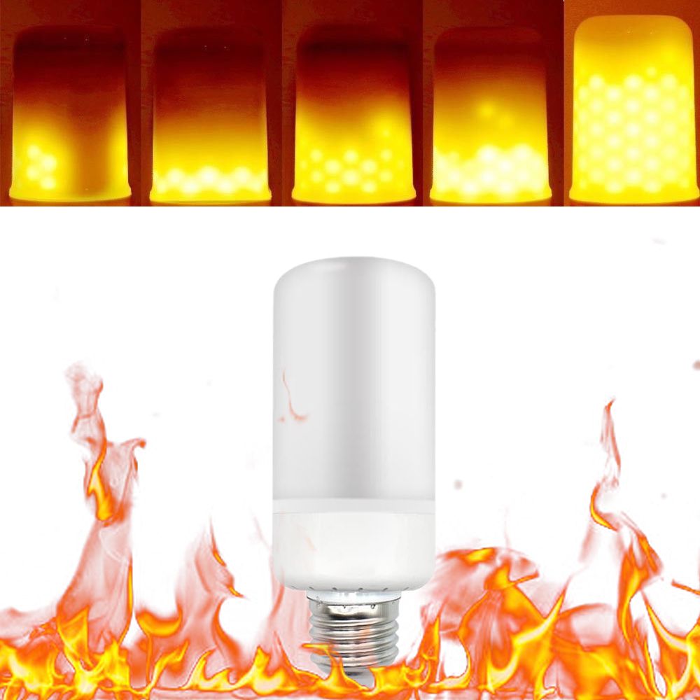 Tomshine  LED Flame Flickering Effect Fire Light Bulb 3