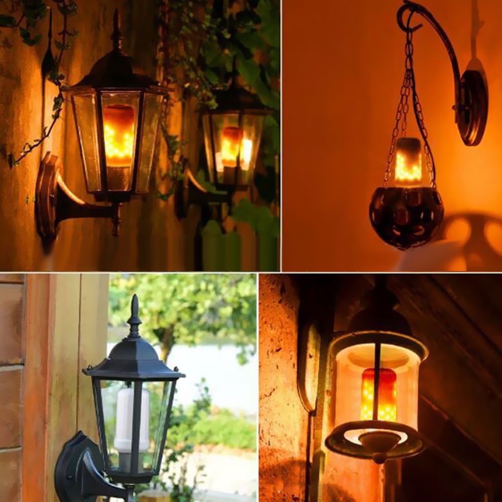 Tomshine  LED Flame Flickering Effect Fire Light Bulb 3