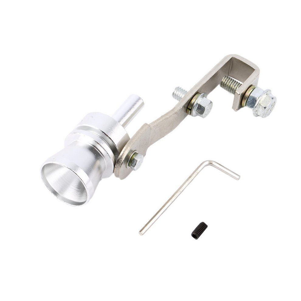 Universal Car Turbo Sound  Simulator Sound Pipe Exhaust Muffler Pipe
