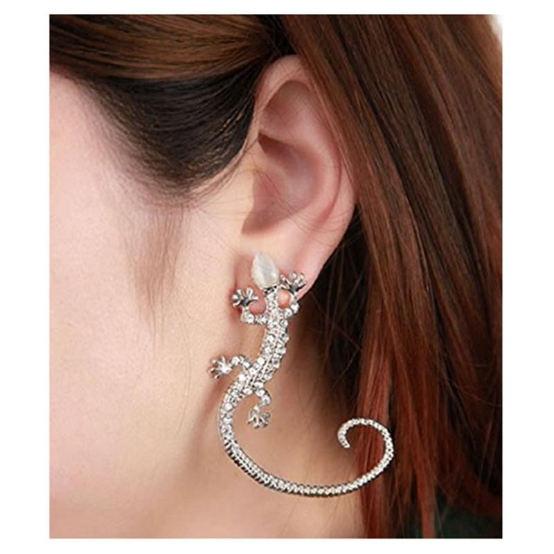 1 pc Strass Crystal Ear Cuffs Earrings Luxury