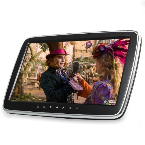 1017E 10 Inch Full HD External Headrest Monitors Car Multi-media MP5 Player Support AV-in FM Transmitter Hi-Fi Stereo TF Card USB Flash Disk Music Movie Play  JOLEE