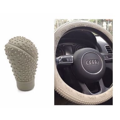 Universal Steering Wheel Cover With Gear Knob