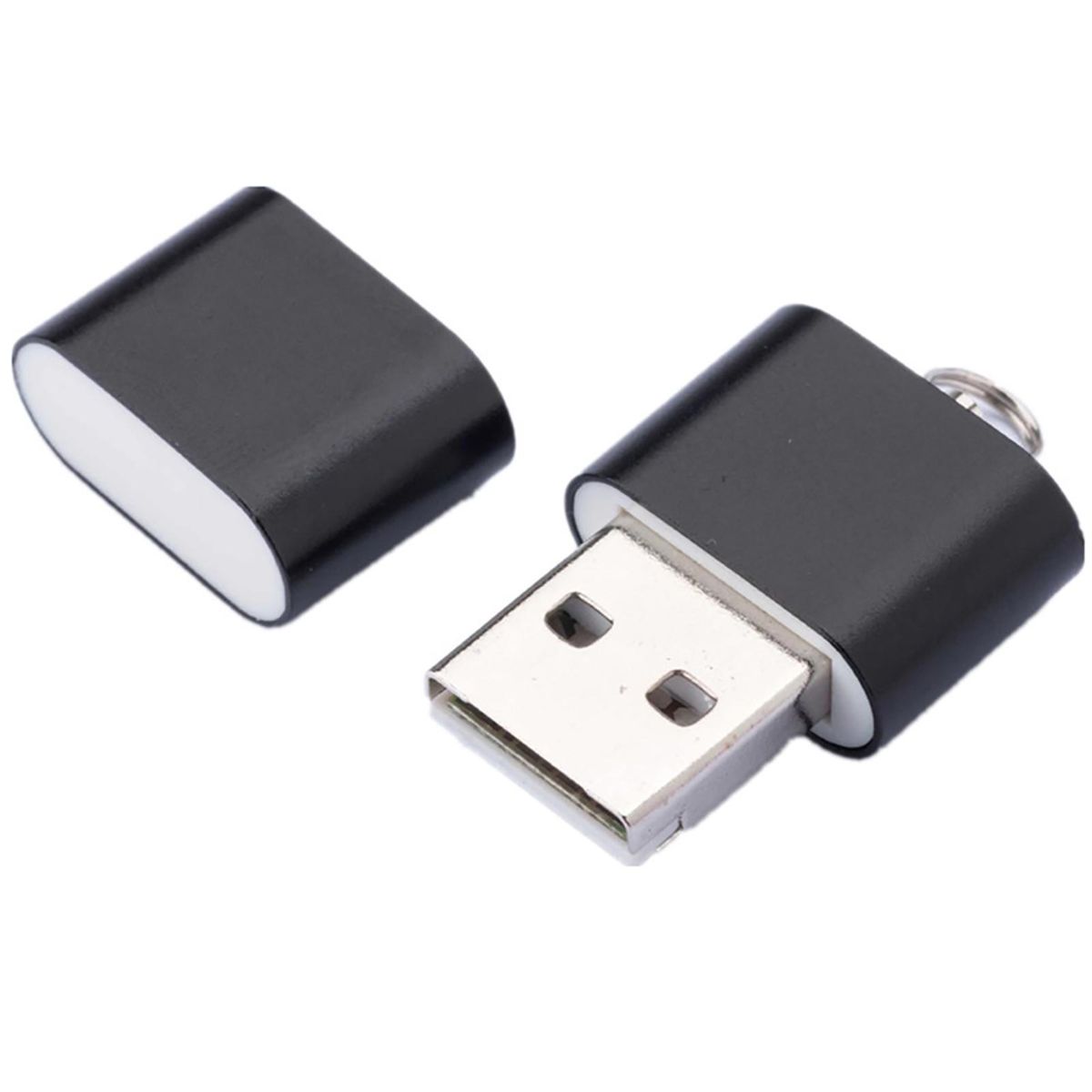 Card Reader Mini High Speed Aluminum Alloy Mini Card-Black
