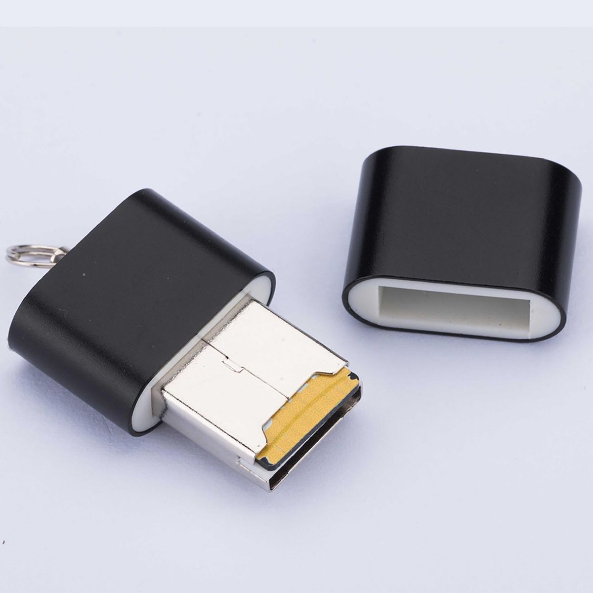 Card Reader Mini High Speed Aluminum Alloy Mini Card-Black