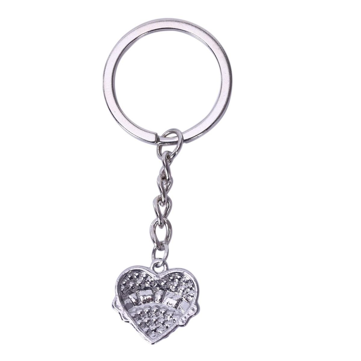 Sister Family Silver Rhinestone Crystal Heart Mom NANA Nurse Teacher Pendant Keyrings Keychain Key Chain Ring Keyfob Jewelry Gifts Xmas MIMI