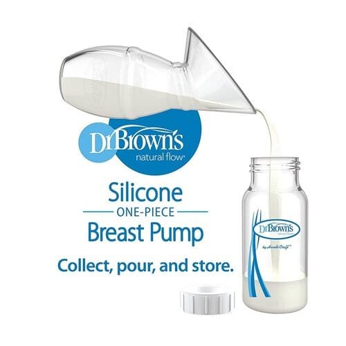 Silicone Breast Pump Breast Milk Catcher With Options+ Anti-colic Baby Bottle & Travel Bag