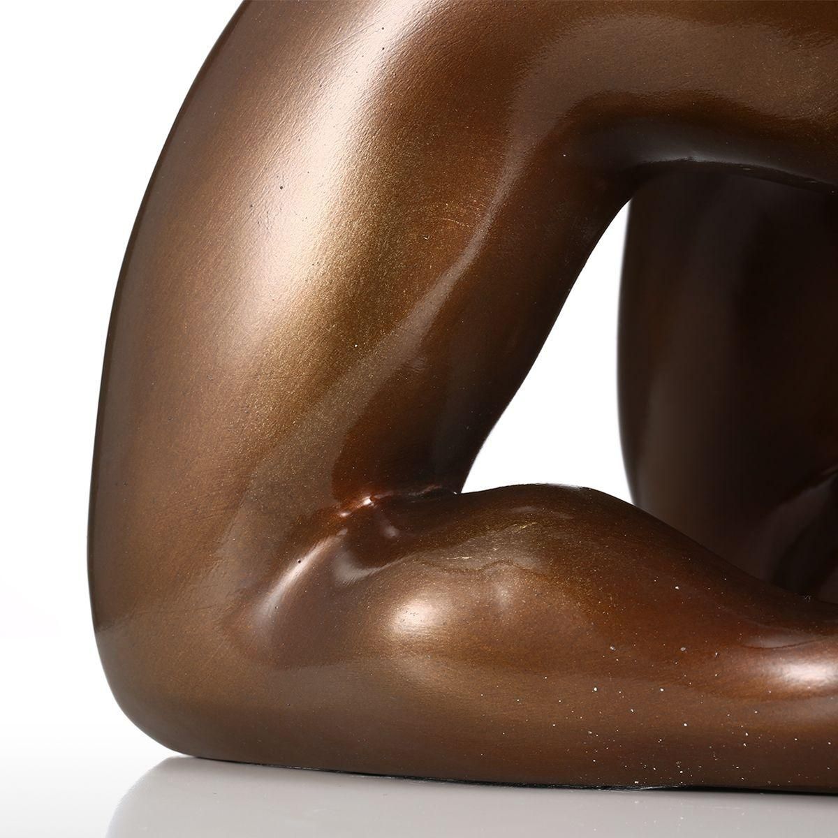 Plump Woman- Yoga Circle Tomfeel Resin Sculpture Home Decoration  Design Yoga