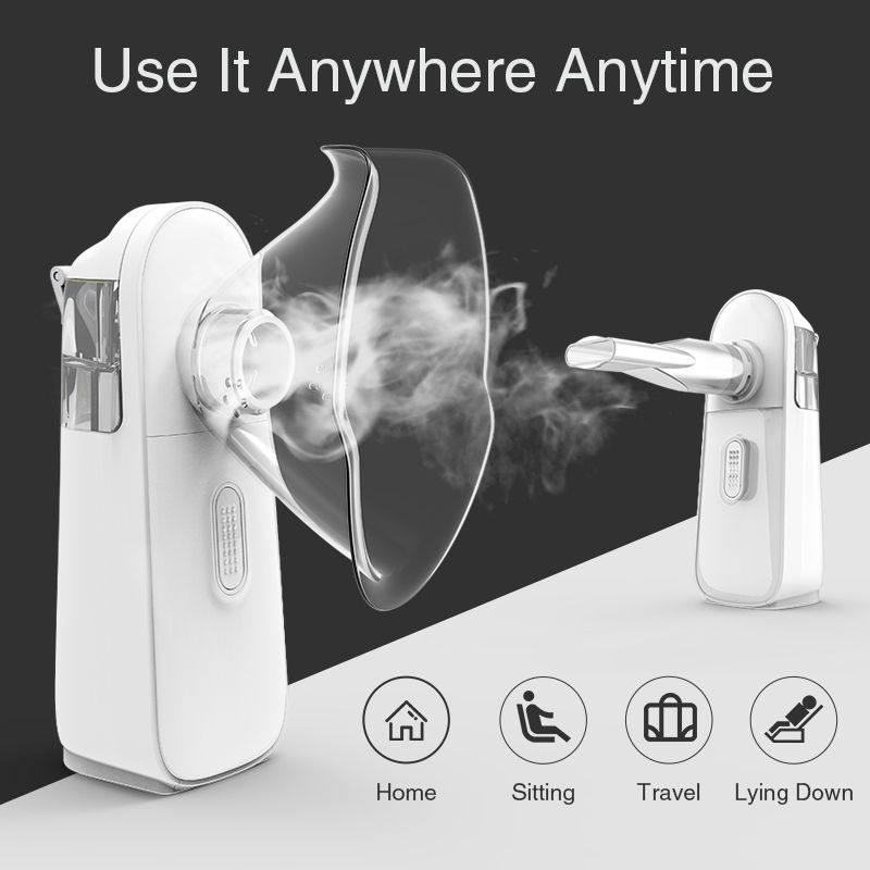 Handheld Ultrasonic Nebulizer DC Portable Medical Mesh Nebulizer