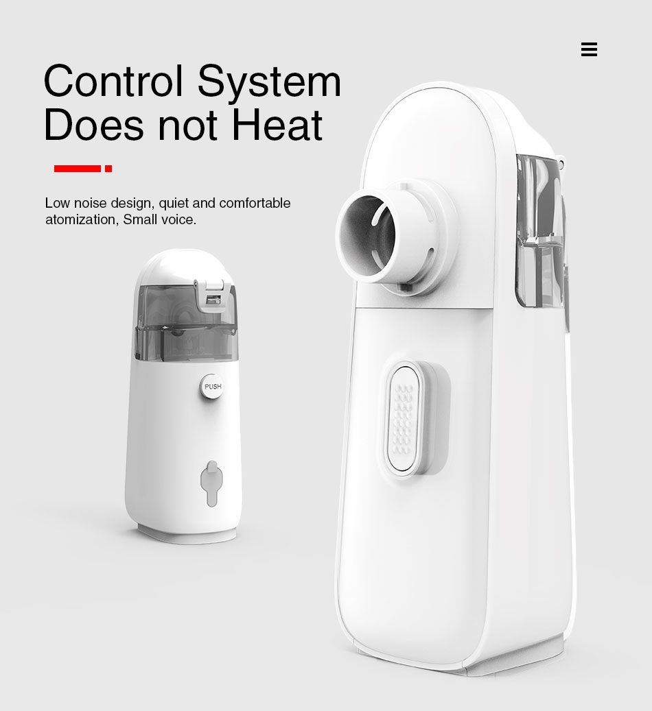 Handheld Ultrasonic Nebulizer DC Portable Medical Mesh Nebulizer