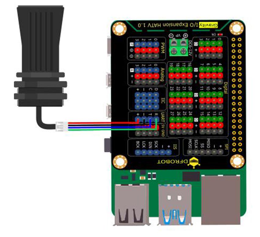 High Accuracy Waterproof Ultrasonic Distance Sensor Smog Pi