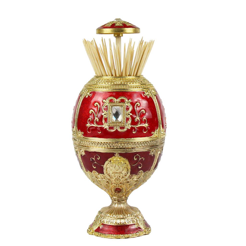 2pcs Painting Creative Gift Ornaments Toothpick Box