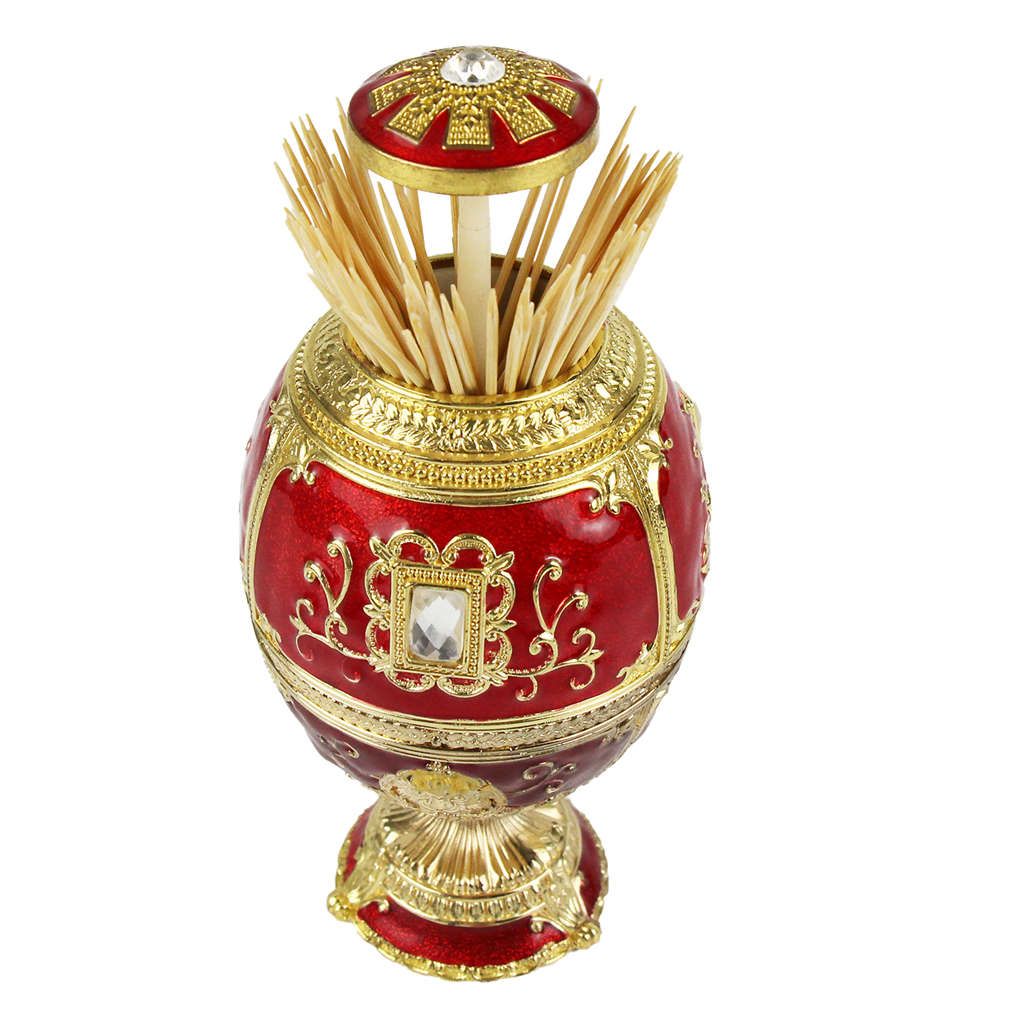 2pcs Painting Creative Gift Ornaments Toothpick Box