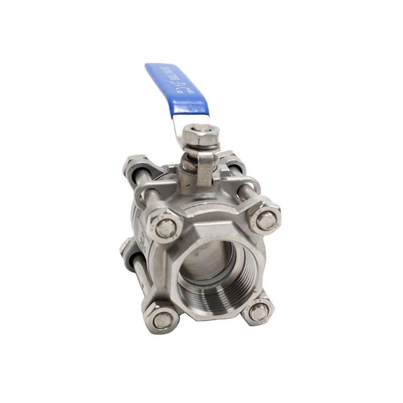 Stainless Steel Wire Mouth Ball Valve Three-Piece Ball Valve Wire Mouth Valve 3Pc Ball Valve Q11F-16P