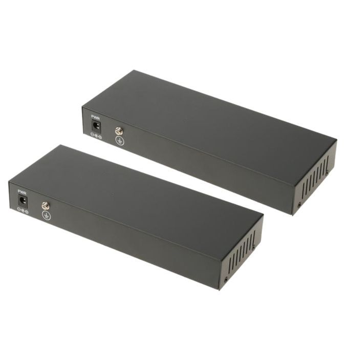 2x 9Ports  Power Over Ethernet PoE Switch 4,5+/7,8- Support