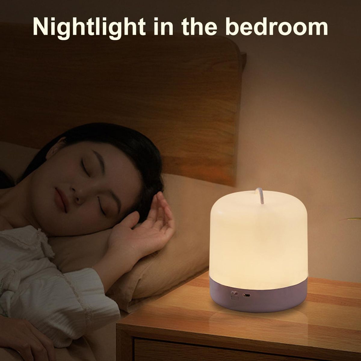 Bedside Lamp Ultra-Bright Desktop LED Night Light Table Lamp