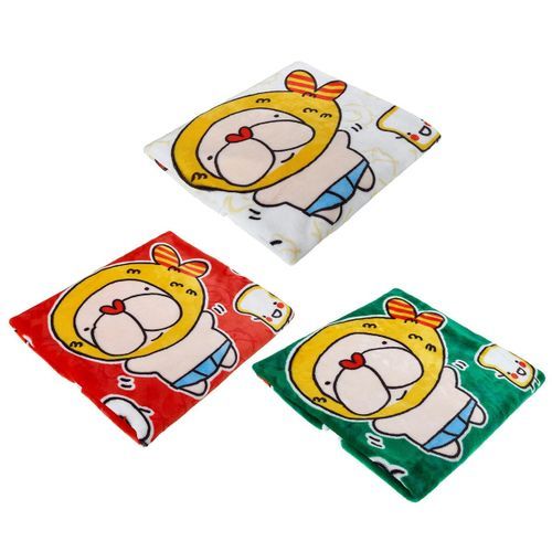 100*70CM Warm Flannel Pet Dog Cat Pad Blanket Warming [Blue]