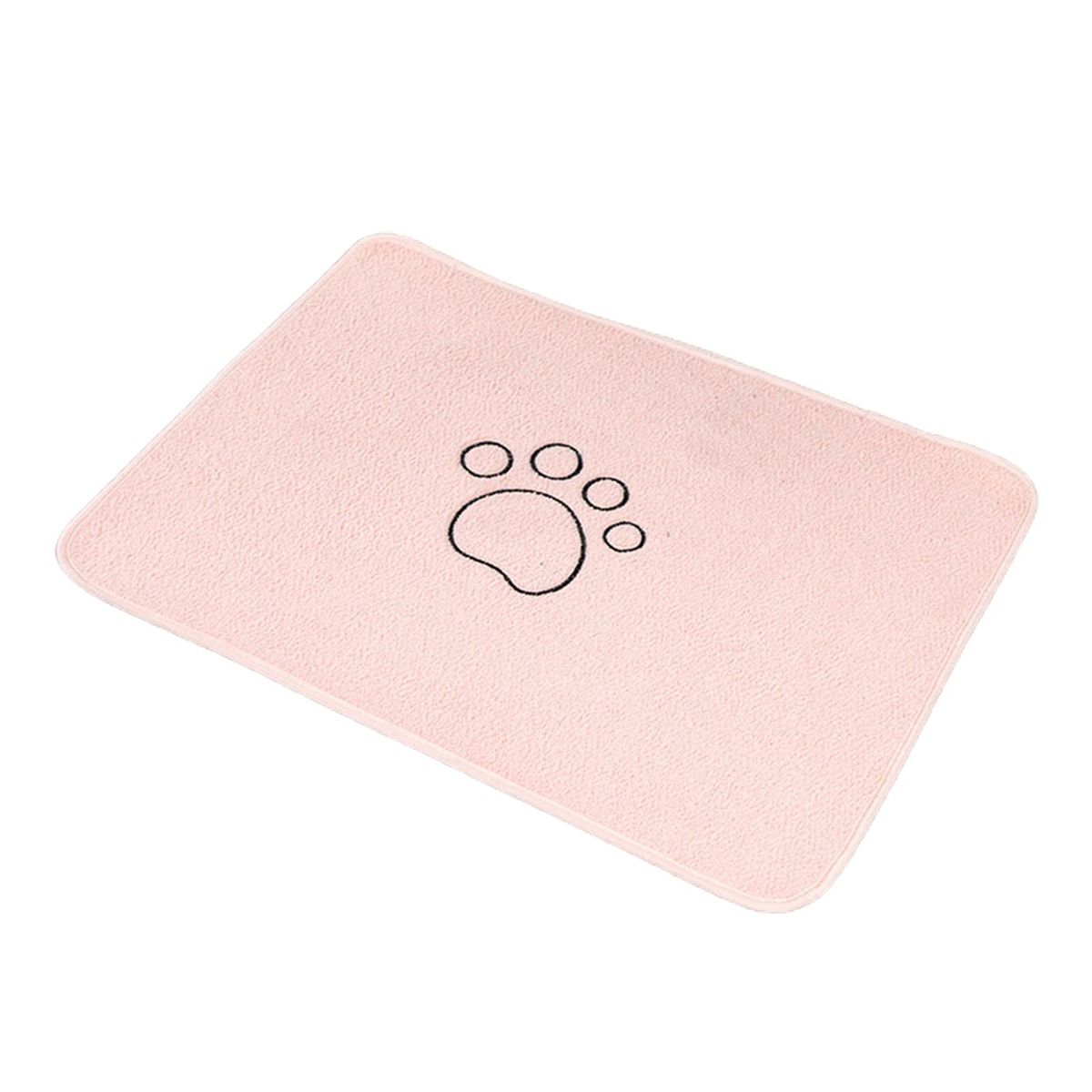 Dog Mat Warm Sleep Set Dog Bed Carpet Light Pink