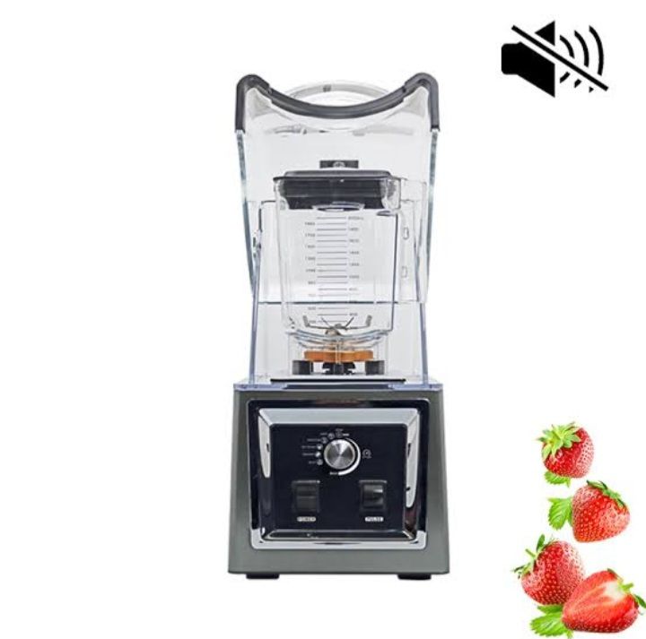 Multifunctional 2L Blender With Soundproof Cover - 2000W