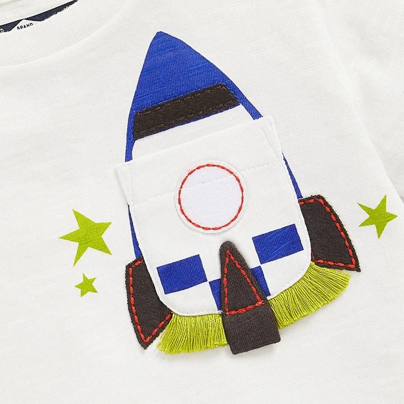 Factory wholesale children's T-shirt a generation of 2023 summer new children's clothing r