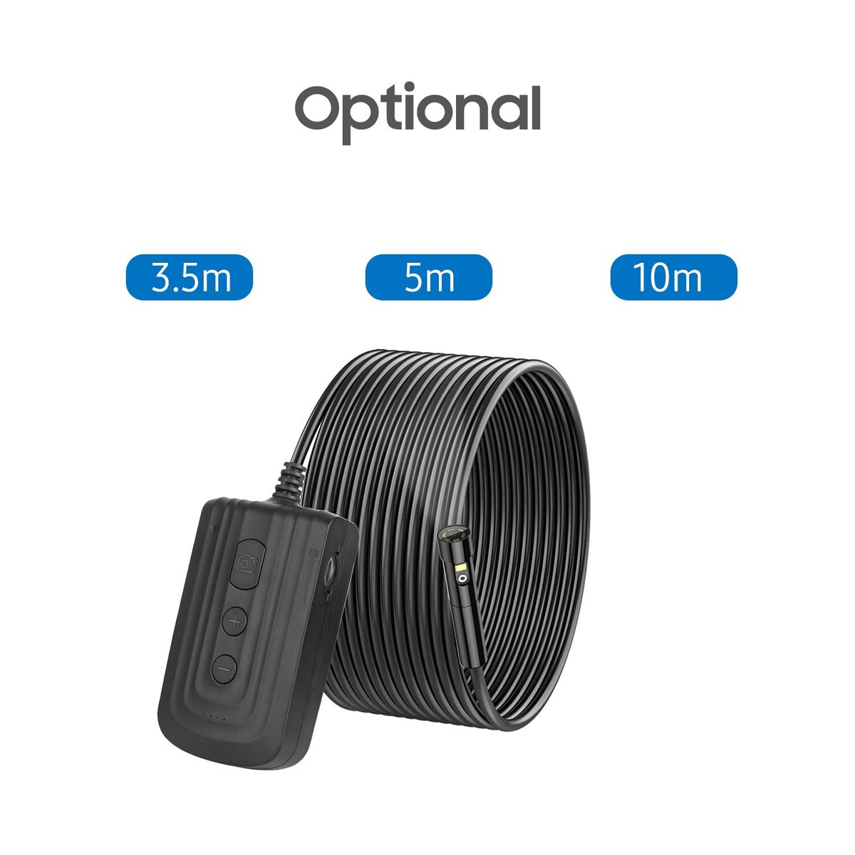Wireless Endoscope 7.9mm Dual Lens 1080P Wi-Fi Endoscope Borescope  Camera IP67 Waterproof Probe And LED Lights
