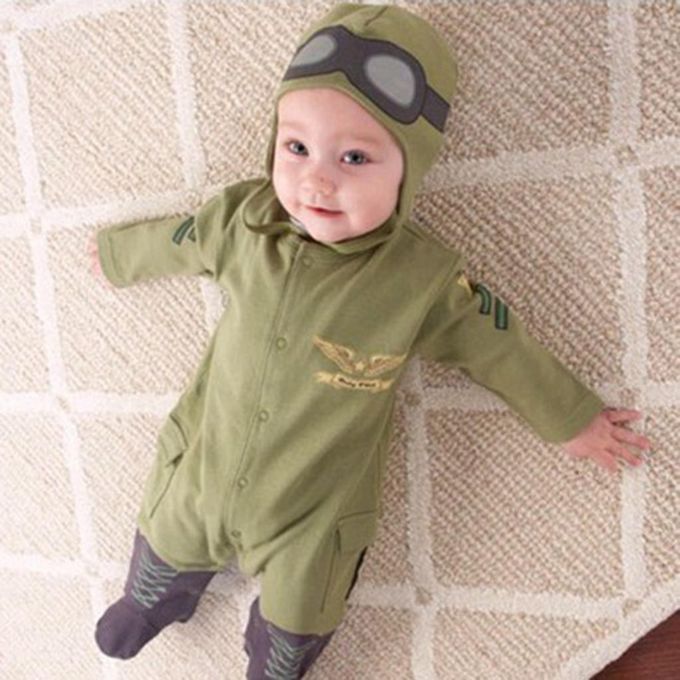 Newborn Baby Kids Boy Girl Infant Romper Jumpsuit Bodysuit Cotton Warm