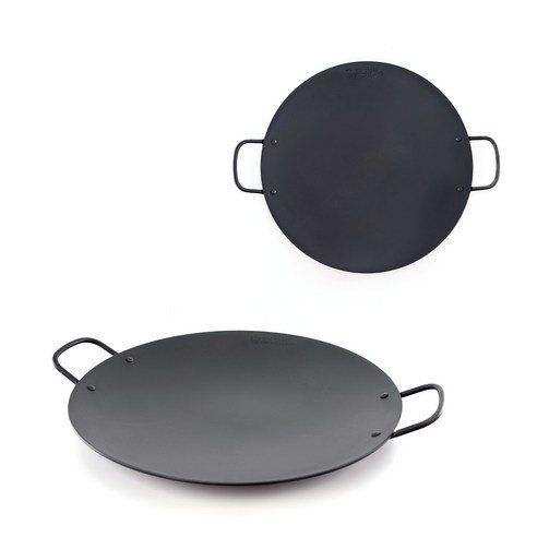 IH Round Griddle 3T 39cm Household Cast Iron Steel Pan For