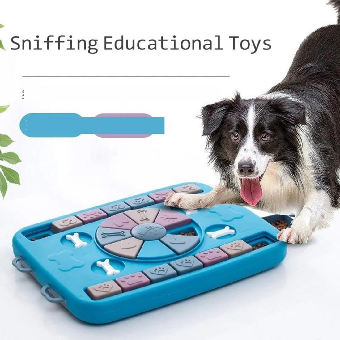 Puppy IQ Food Dispenser Slowly Eating Non Slip Bowl Pet
