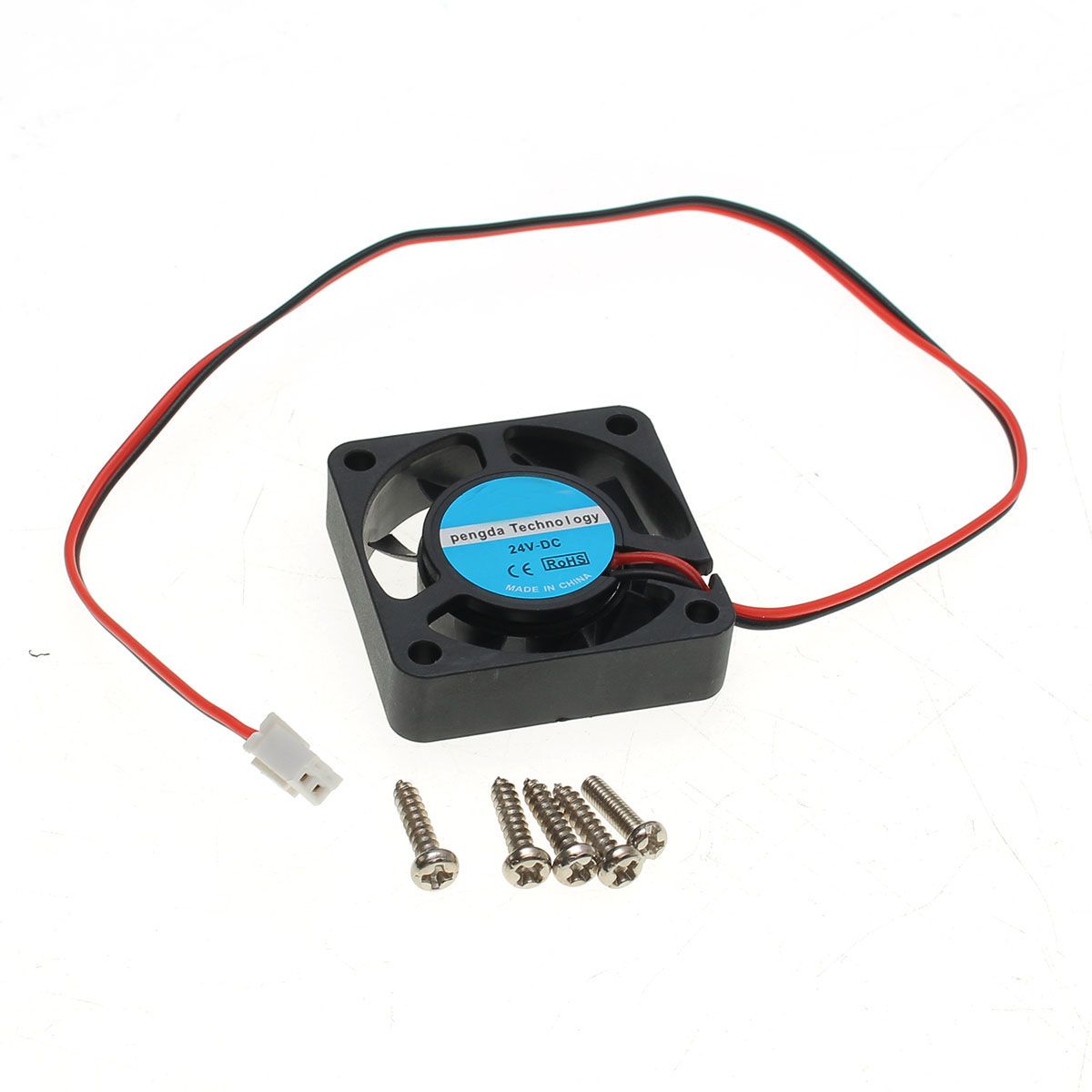 Heat Sink + Cooling Fan + Mounting Screws Kit For 0-30V