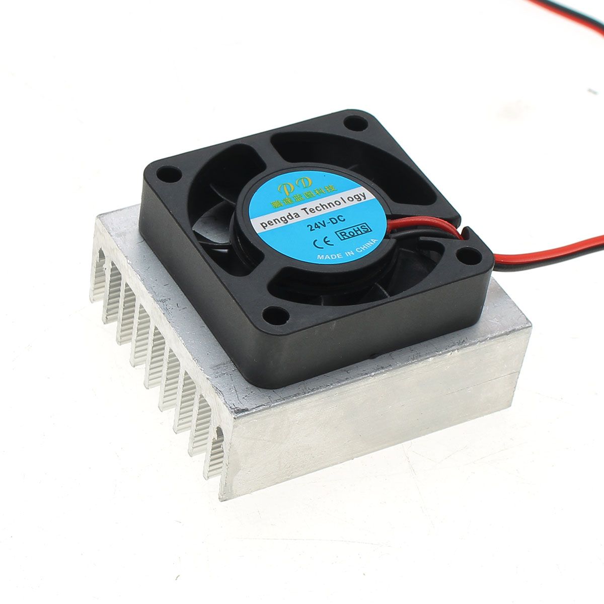 Heat Sink + Cooling Fan + Mounting Screws Kit For 0-30V