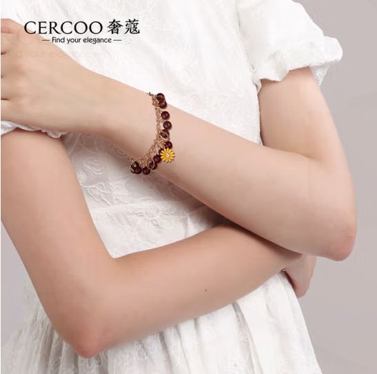 Daisy Qinghuan Series Bracelet Ins Niche Design New Female Imitation Shell Beads