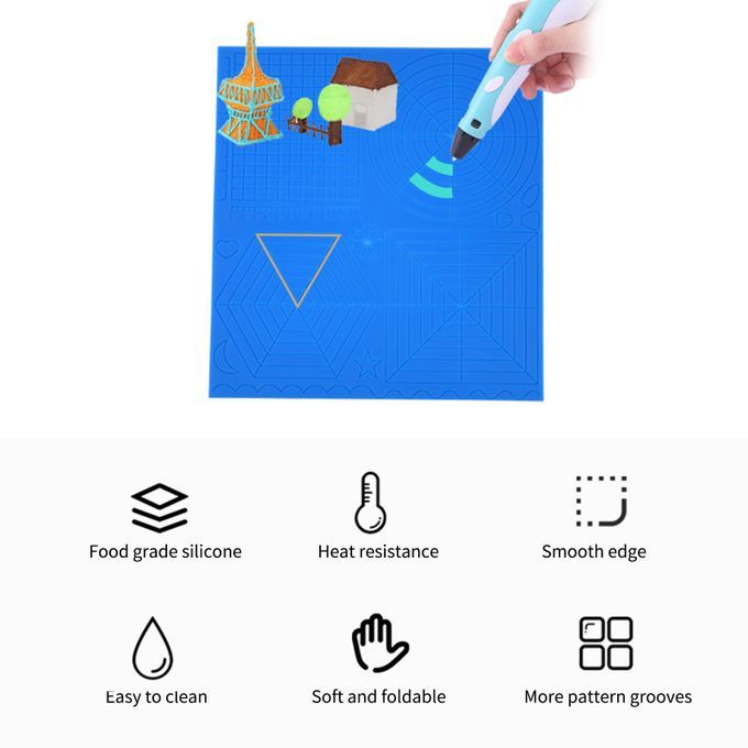 3D Printing Pen Mat Food Grade Silicon Pad Multi Purpose