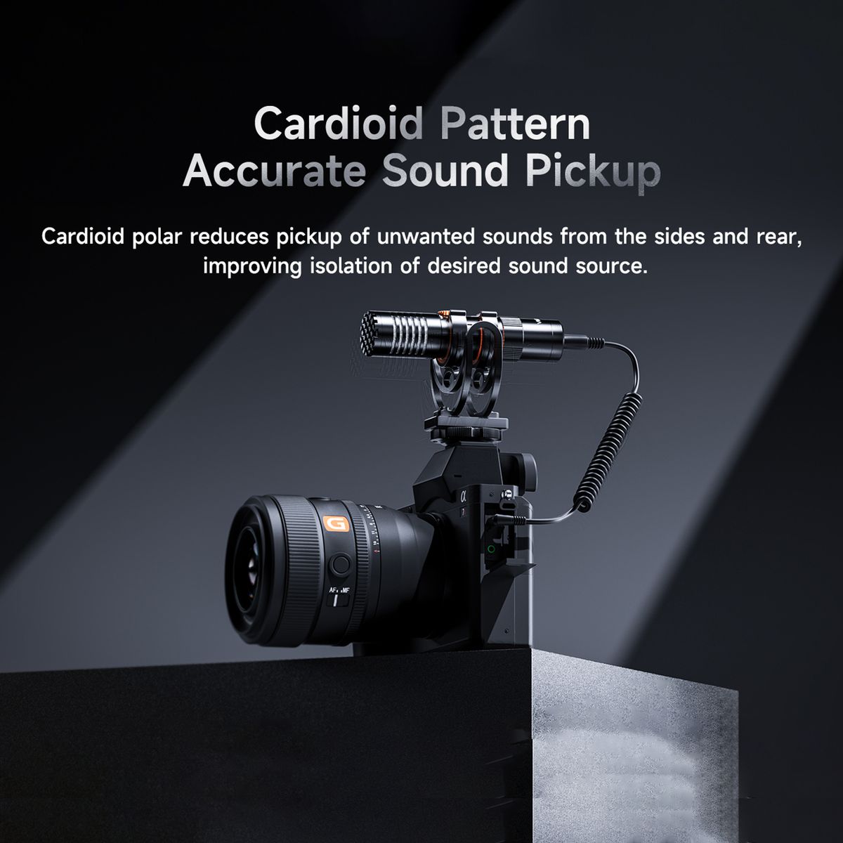VM10 PRO Camera Microphone Cardioid Condenser Mic