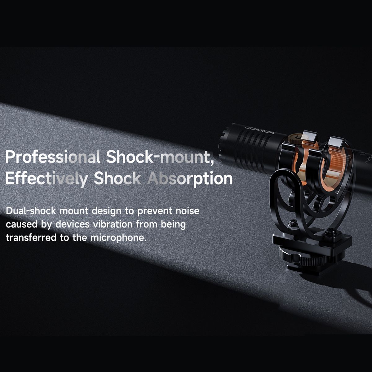 VM10 PRO Camera Microphone Cardioid Condenser Mic