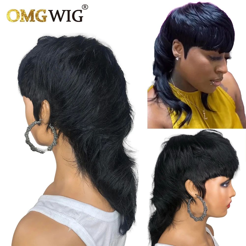 Model Length Full Machine Made  With Bangs Indian Virgin  S