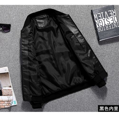 Mens Leather Jacket Lightweight Jacket