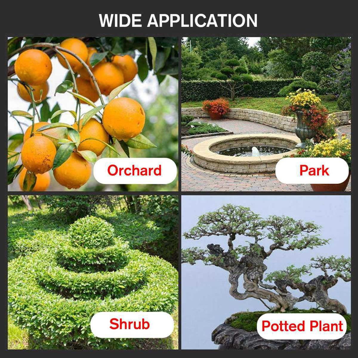21V Portable Handheld Cordless Electric Pruning Shears with Carry Case Rechargeable 1200mAh Lithium Battery & Charger Powered Tree Branch Pruner Garden Clippers 30mm Cutting Diameter