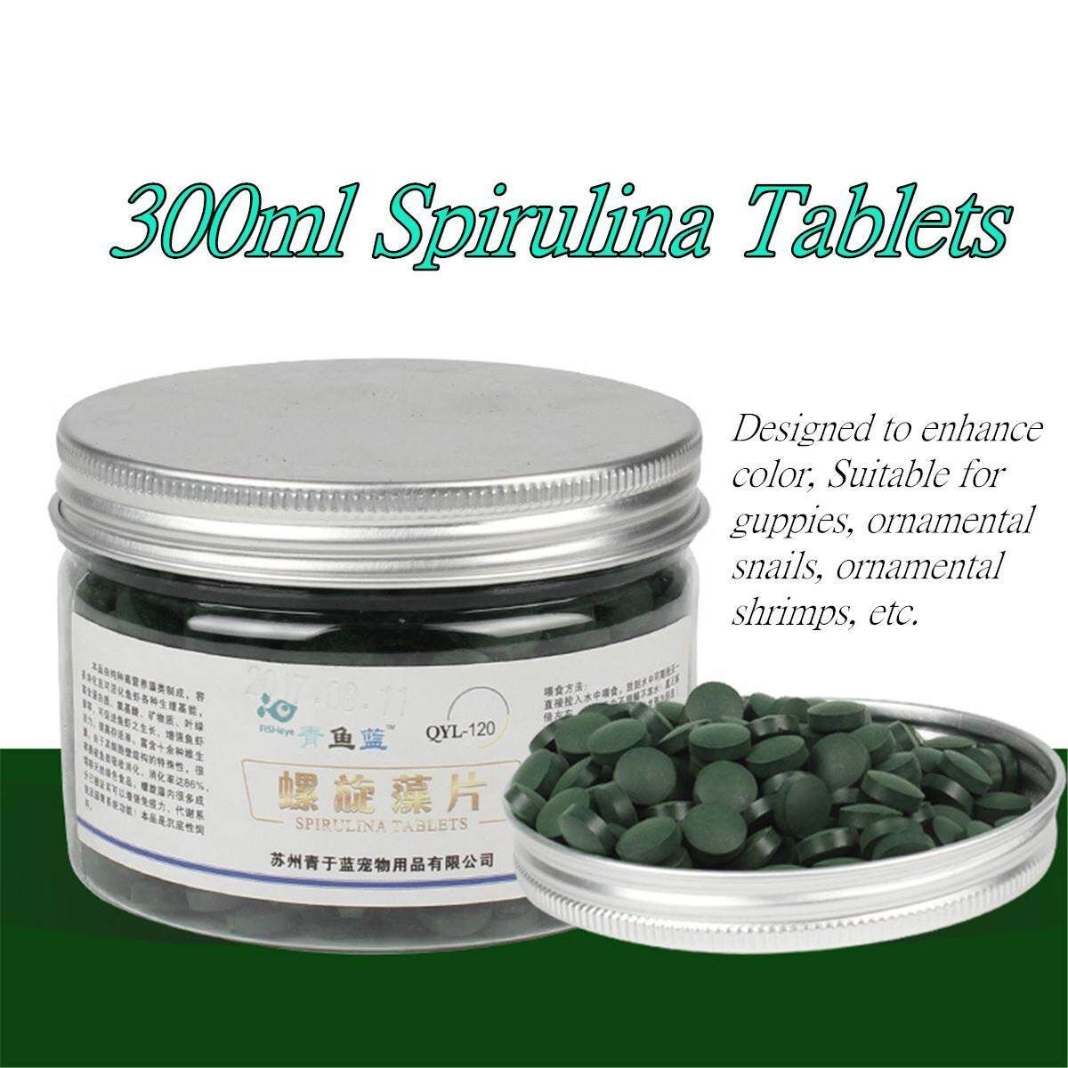 300ml Spirulina Tablets Enrichment Favorite Food For Fish And Crystal Red Shrimp