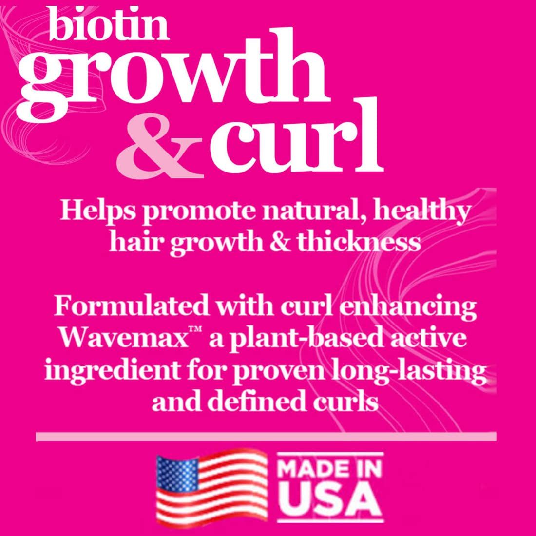 Growth & Curl Biotin Hair Mask-340 Gm/12 Oz